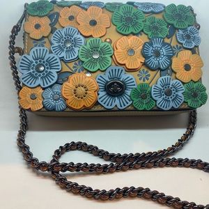 COACH 1941 DINKY TEA ROSE APPLIQUE